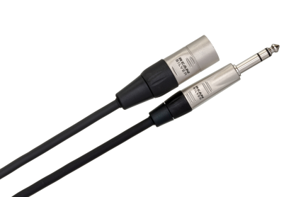 Hosa - Kabel PRO XLRm - Jack Stereo TRS 6.3mm 3m
