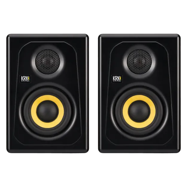 KRK Kreate 3 - para aktywnych 3,5-calowych dwudrożnych monitorów studyjnych z Bluetooth