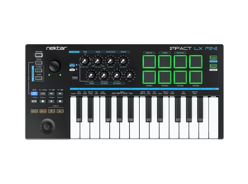 Nektar Impact LX Mini - mini klawiatura sterująca MIDI / USB