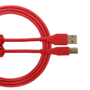 Kabel USB UDG Ultimate Audio Cable USB 2.0 A-B Red Straight 1m (prosty) U95001RD