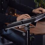 Gravity LTS T 01 - regulowany statyw pod laptopa, tablet, kontroler - 11