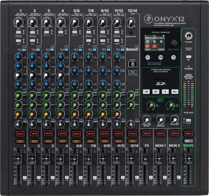 Mackie Onyx12 – Analogowy mikser z USB