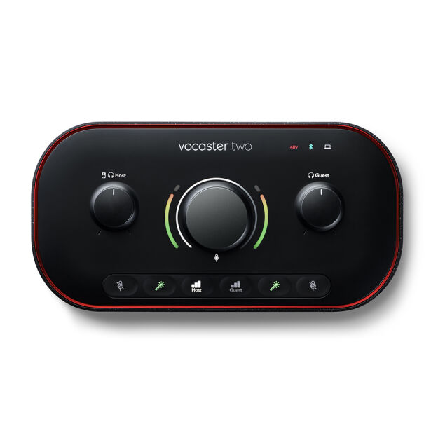 Focusrite Vocaster Two - interfejs audio USB do podcastów