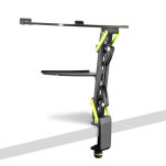 Gravity LTS 01 B - statyw pod laptop lub kontroler z dodatkową półką i mocowaniem do blatu - 5
