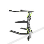 Gravity LTS 01 B - statyw pod laptop lub kontroler z dodatkową półką i mocowaniem do blatu - 4