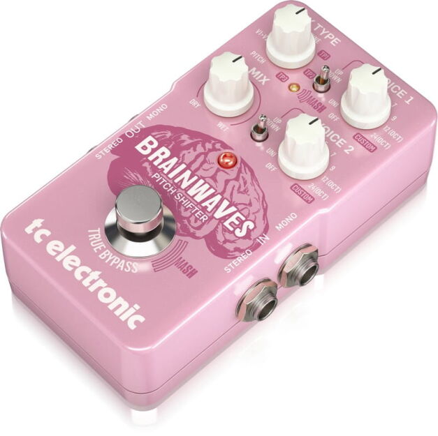 初期淡いピンク　BRAINWAVES PITCH SHIFTER TC Electronic Brainwaves Pitch Shifter - Efekt typu pitch