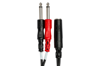 Hosa - Stereo Breakout TRSf 6.35mm - 2 x TS 6.35mm - 2