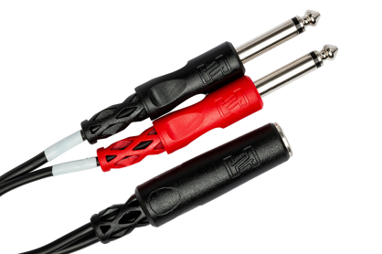 Hosa - Stereo Breakout TRSf 6.35mm - 2 x TS 6.35mm