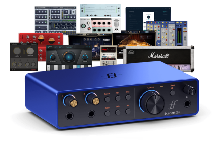 Focusrite Scarlett 2i2 Anniversary Edition - Limitowana edycja - Interfejs audio - 5 LAT GWARANCJI