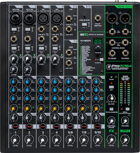 Mackie ProFX10v3 - Analogowy mikser z USB