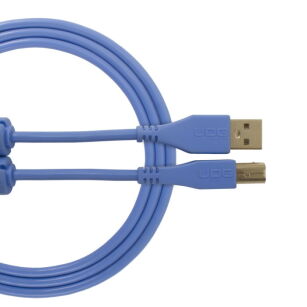Kabel USB UDG Ultimate Audio Cable USB 2.0 A-B Blue Straight 1m (prosty) U95001LB