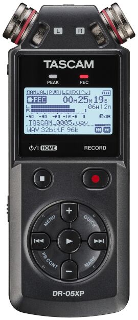Tascam DR-05XP - Przenośny rejestrator audio 32-Bit Float