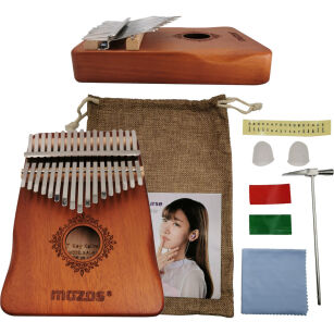 MOZOS Kalimba instrument afrykanski flower