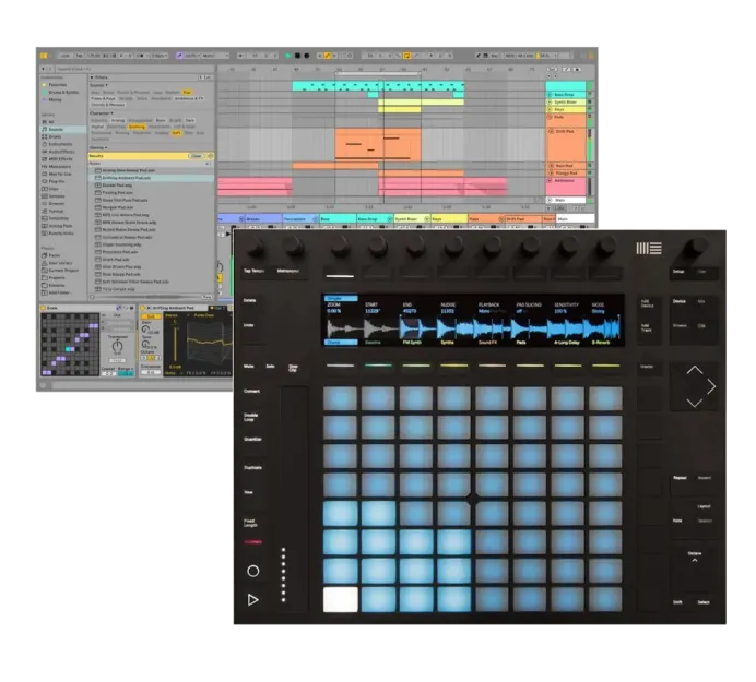 Ableton Push 2 + Ableton Live 12 Intro - kontroler DAW