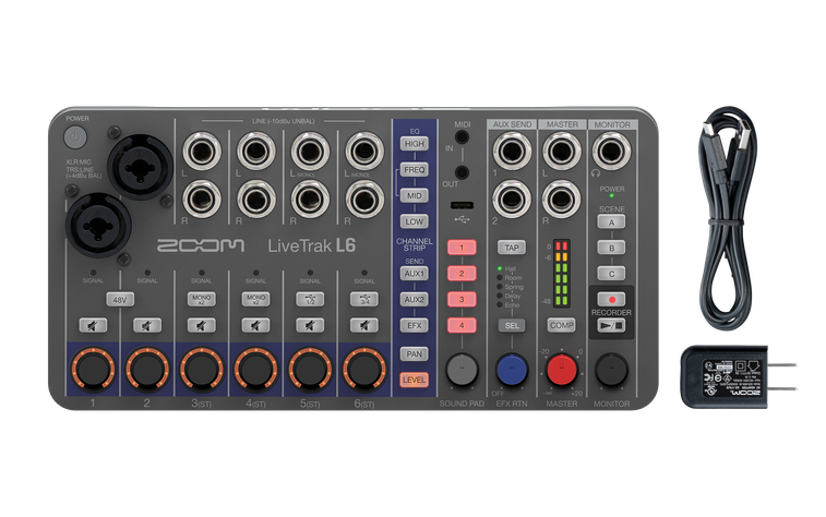 ZOOM ズーム L6 Zoom LiveTrak L6 - ZOOM Europe