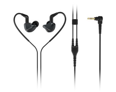 Behringer MO240-CK PRO - Słuchawki dwudrożne dokanałowe - czarne
