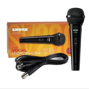 Shure SV200  - mikrofon dynamiczny z wyłącznikiem i kablem XLR-XLR