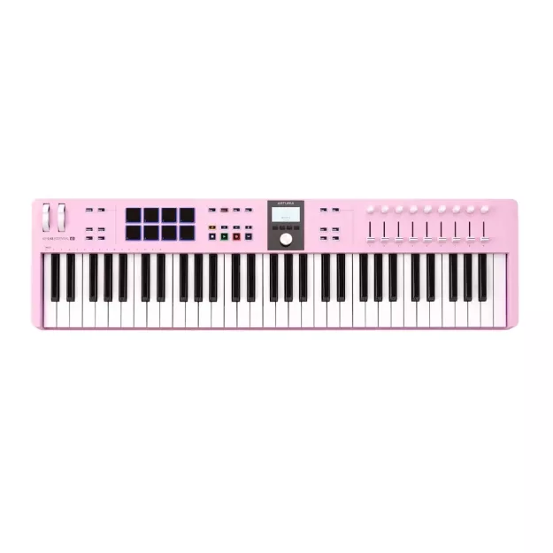 Arturia KeyLAB Essential 61 Mk3 Rose Quartz - klawiatura sterująca - 5 LAT GWARANCJI