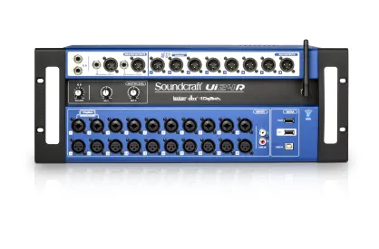 Soundcraft Ui24R - 24-kanałowy mikser cyfrowy / wielościeżkowy rejestrator USB z bezprzewodowym sterowaniem