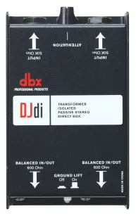 dbx DJDI - Di-Box pasywny - 2 kanałowy