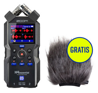 Zoom H4e - 32-bitowy rejestrator audio + osłona przeciwwietrzna WSH-4e