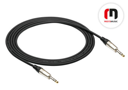 Kabel mikrofonowy Red's Music STEREO JACK 6.3 - STEREO JACK 6.3 3m