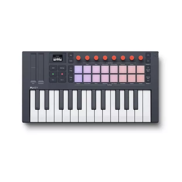 Novation FLkey 2 Mini 25 - Najlepsza mini klawiatura sterująca do programu FL Studio