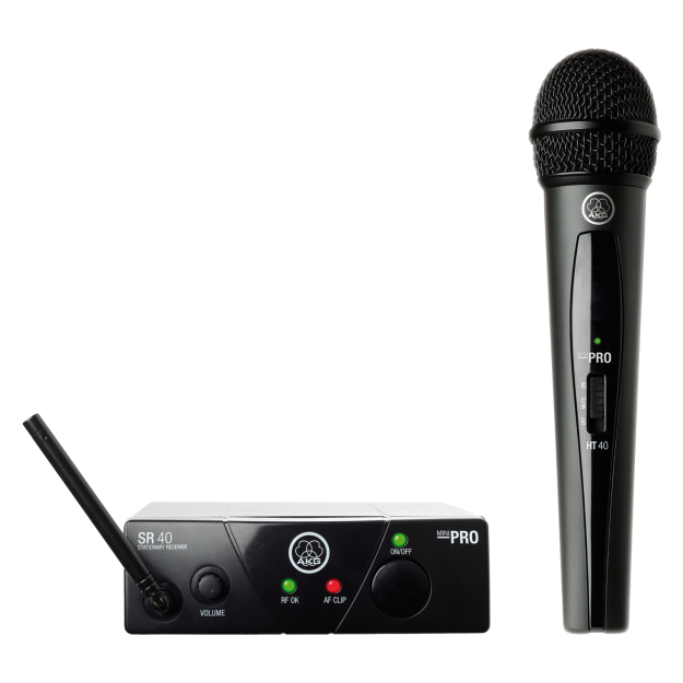 AKG WMS40 Mini Vocal Set BD US45A - bezprzewodowy mikrofon do ręki