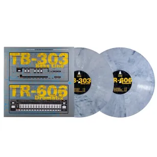 12" płyty z kodem czasowym Serato Roland TB-303/TR-606 (para)