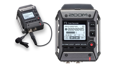 Zoom F1-LP - rejestrator audio z mikrofonem pojemnościowym typu lavalier