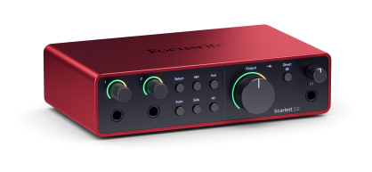 Focusrite Scarlett 2i2 4th Gen - Interfejs audio