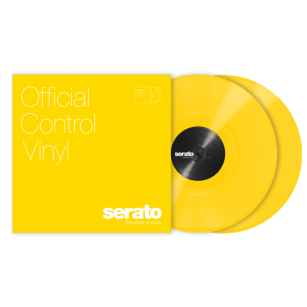 12" płyta z kodem czasowym Serato Standard Colours YELLOW (para) 