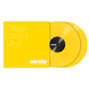 12" płyty z kodem czasowym Serato Standard Colours YELLOW (para)