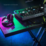 Gravity KSX 2 RD - Statyw typu X na keyboard lub dla DJ'a z półką Rapid Desk - 9