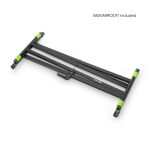 Gravity KSX 2 RD - Statyw typu X na keyboard lub dla DJ'a z półką Rapid Desk - 5