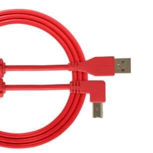 Kabel USB UDG Ultimate Audio Cable USB 2.0 A-B Red Angled 1m (Łamany) U95004RD