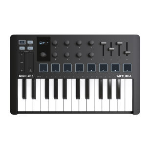 Arturia MiniLab 3 Black - Klawiatura sterująca - 5 LAT GWARANCJI
