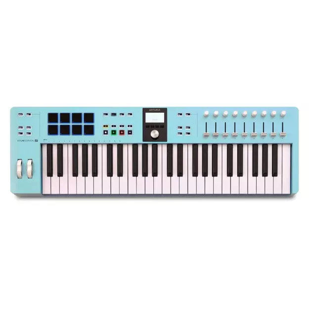 Arturia KeyLAB Essential 49 mk3 Aquamarine - klawiatura sterująca - 5 LAT GWARANCJI