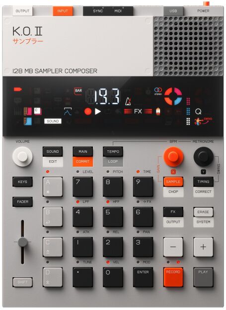 Teenage Engineering EP-133 KO II 128MB syntezator sapmpler