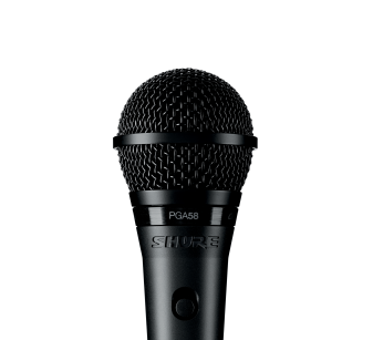 Shure PGA58-XLR-E - dynamiczny mikrofon do wokalu i chórków 