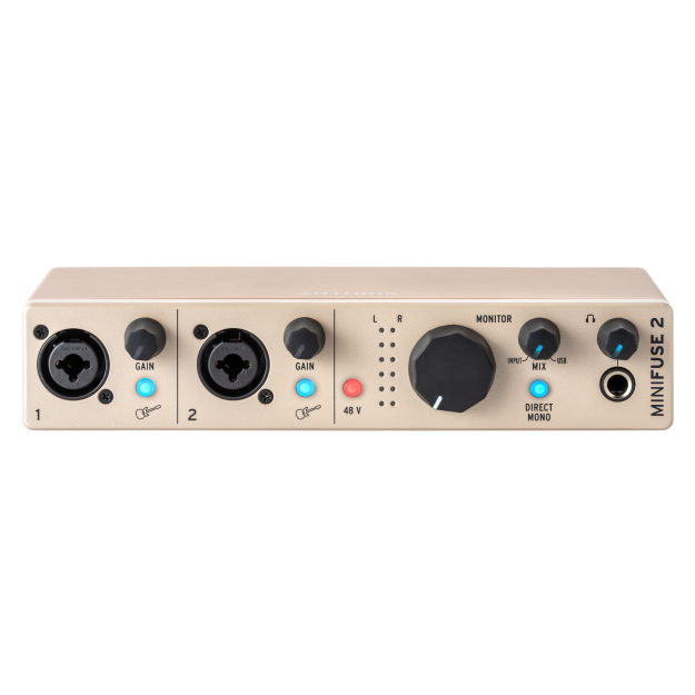 Arturia MiniFuse 2 Champagne - Interfejs audio - 5 LAT GWARANCJI
