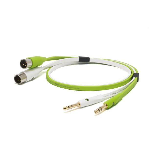Neo d+ TXM Class B (2xJack TRS - 2xXLR m) (2m) - kabel 2x JACK STEREO - 2x XLR męski