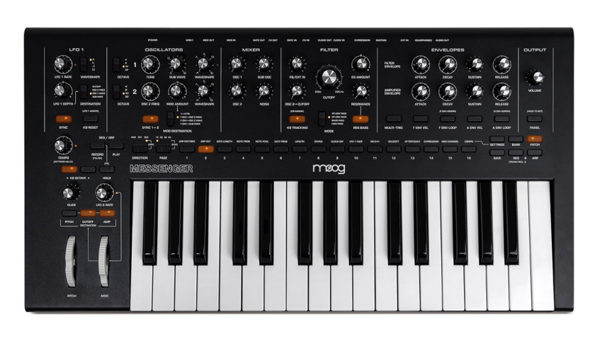 MOOG MESSENGER – Syntezator Analogowy