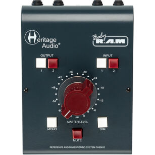 Heritage Audio Baby RAM - pasywny kontroler do monitorów studyjnych