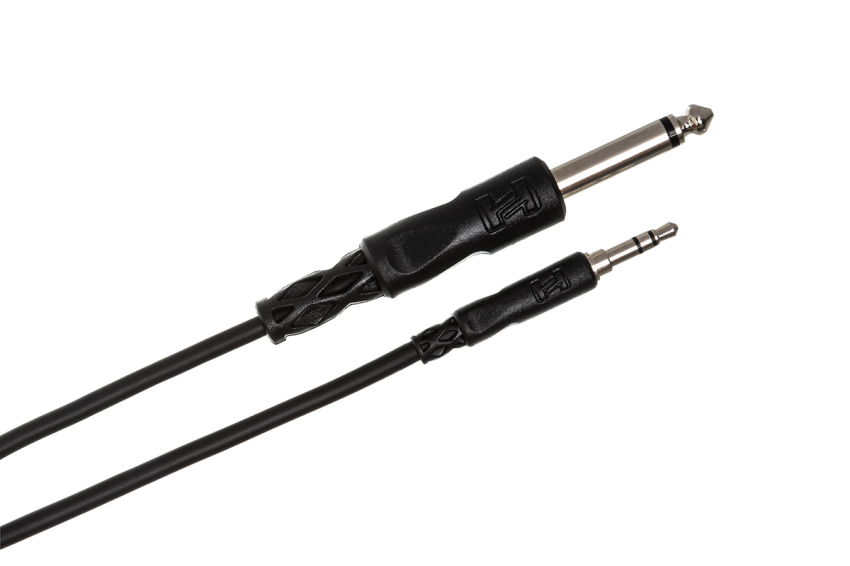 Hosa - Kabel TS 6.35mm - TRS 3.5mm 0.91m