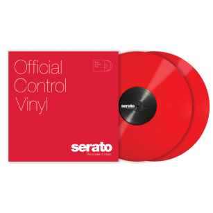 12" płyta z kodem czasowym Serato Standard Colours RED (para) 