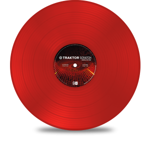 Native Instruments TRAKTOR SCRATCH Control Vinyl MK2 Red