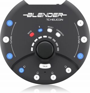 TC Helicon BLENDER - Przenośny mikser stereo 12x8 z USB