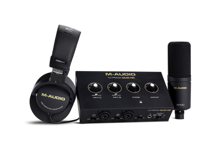 M-AUDIO M-Track DUO HD PACK- Pełen zestaw produkcyjny