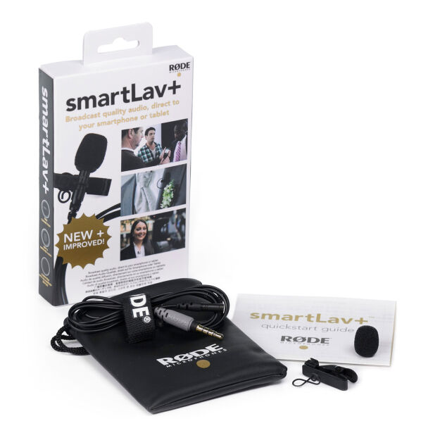 RODE smartLav+ – Mikrofon lavalier do smartfonów